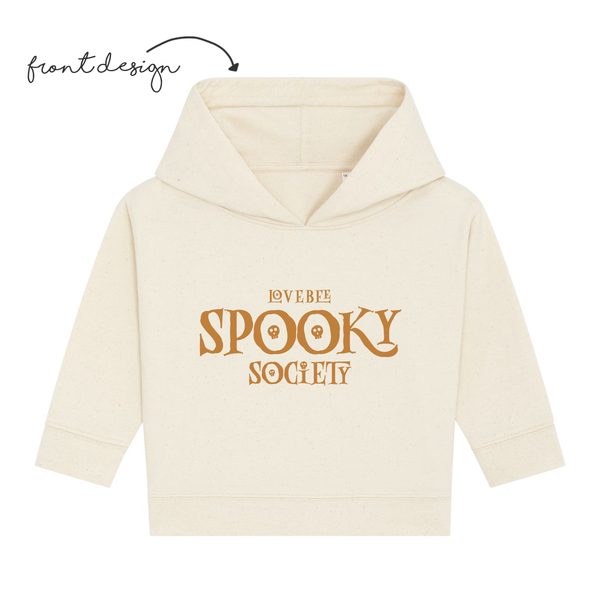 LoveBee Baby Hoodies + T-shirts | Spooky Society | Natural Raw