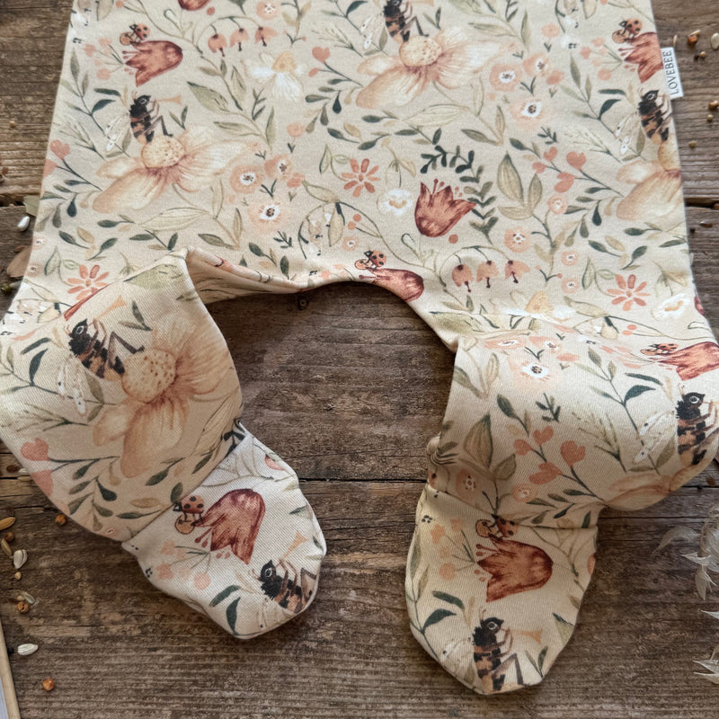 Spring Musical Bee Footed Romper | Ready To Post