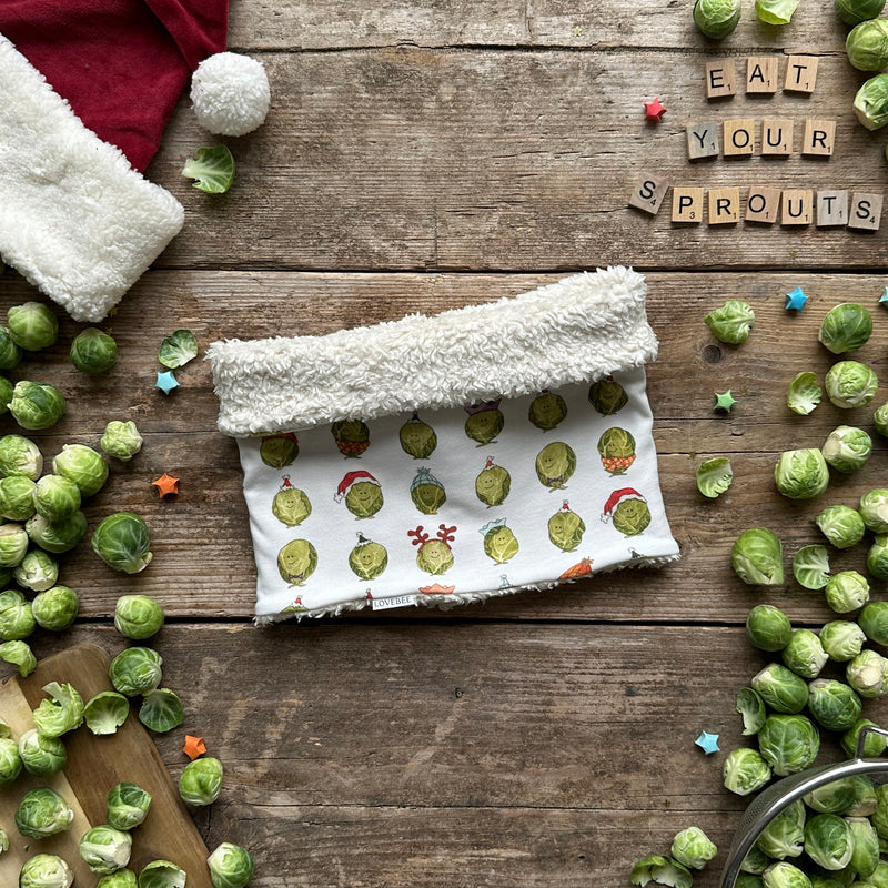 Sprouts Printed Snood | Ready To Post