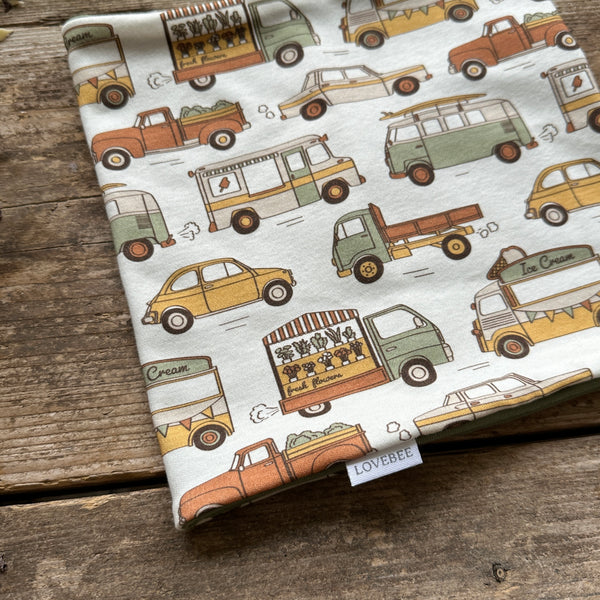 Summer Transport Printed Snood | Ready To Post