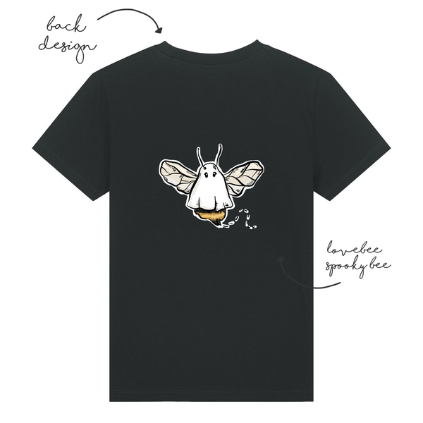 LoveBee Hoodie + T-shirts | Spooky Bee | Black