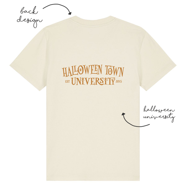 LoveBee Hoodie + T-shirts | Halloween University | Natural Raw