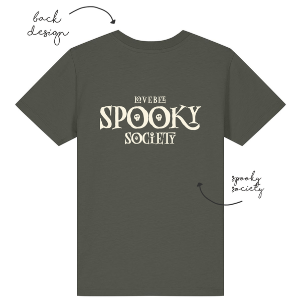 LoveBee Hoodie + T-shirts | Spooky Society | Forest Green