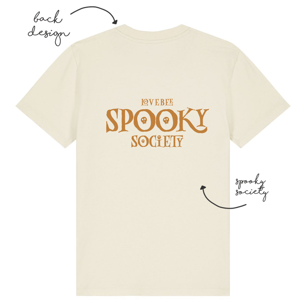 LoveBee Hoodie + T-shirts | Spooky Society | Natural Raw