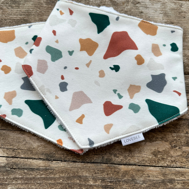 Terrazzo Dribble Bib | Ready To Post