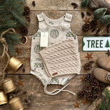 Truck And Wreath Bloomer Romper | Ready To Post