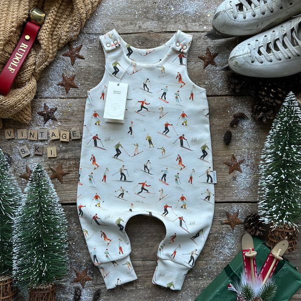 Vintage Ski Long Romper | Ready To Post