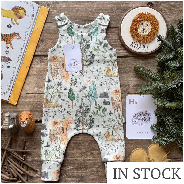 Menagerie Long Romper | Ready To Post