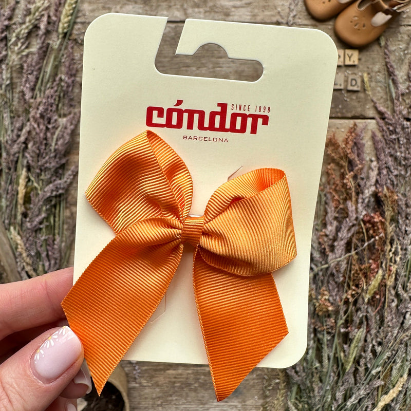 Grosgrain Hair Bow | Peach