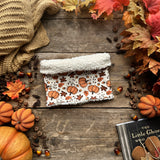 Rustic Pumpkins Printed Snood | Ready To Post