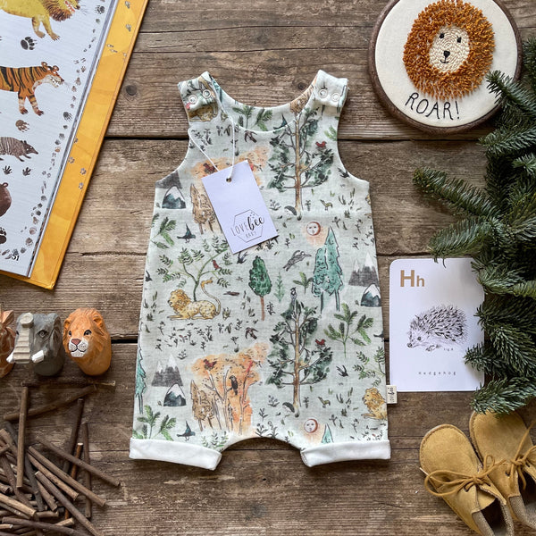 Menagerie Short Romper - 2-3 years - Available now