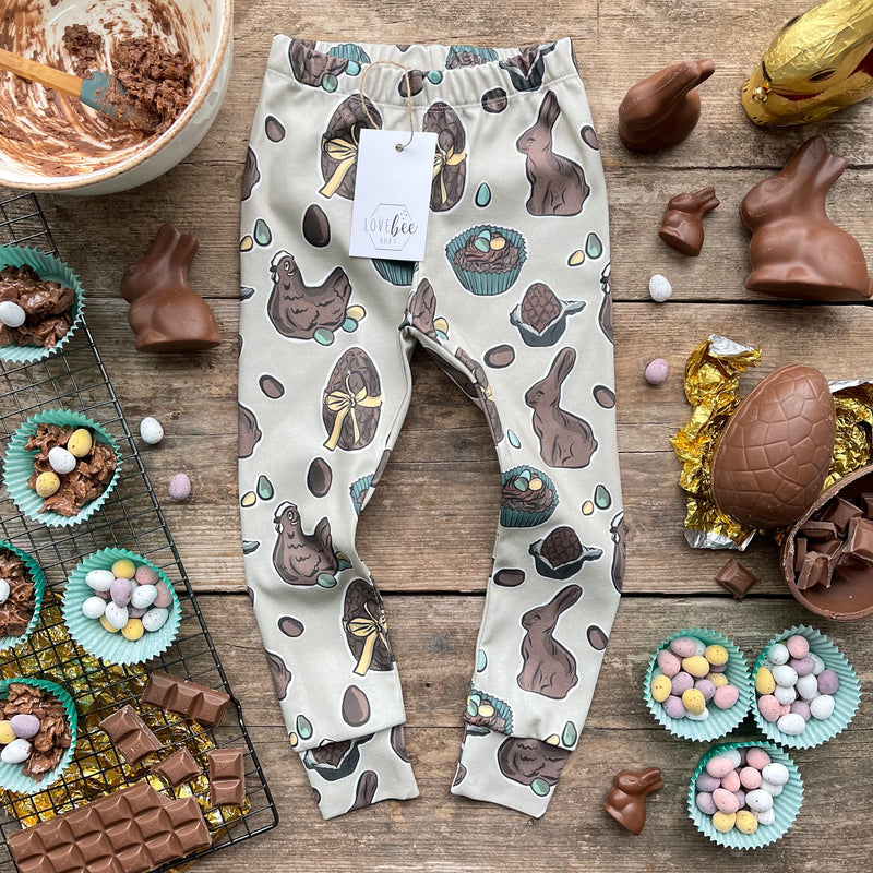 Chocolate Eggs Slim Fit Leggings | Ready To Post