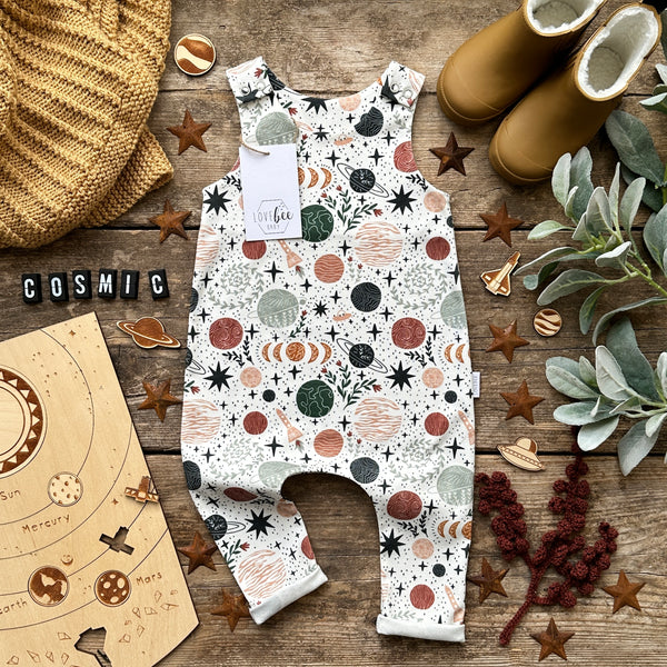 Cosmic Long Rolled Romper | Ready To Post