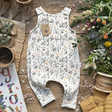 Ditsy Meadow Long Romper