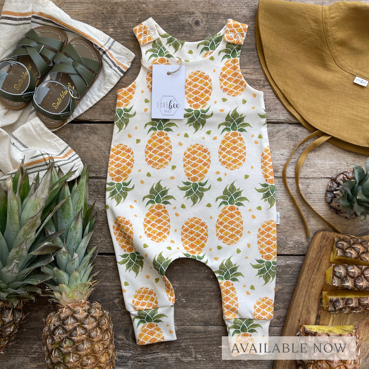 Newborn pineapple outfit hotsell