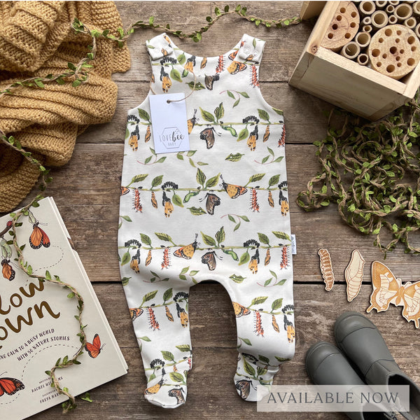 Metamorphosis Footed Romper | Ready To Post